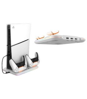 BIGBEN VERTICAL STAND & MAGNETIC CHARGING PORTS FOR PS5 CONTROLLERS