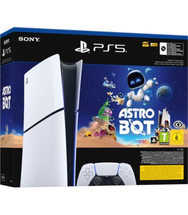 CONSOLA WHITE DIGITAL SLIM EDITION + DUALSENSE (1TB) + ASTRO BOT (CIAB)