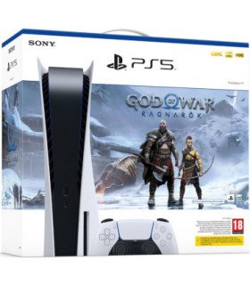 CONSOLA WHITE + DUALSENSE + GOD OF WAR RAGNARÖK (CIAB)