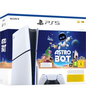 CONSOLA WHITE SLIM EDITION + DUALSENSE (1TB) + ASTRO BOT (CIAB)