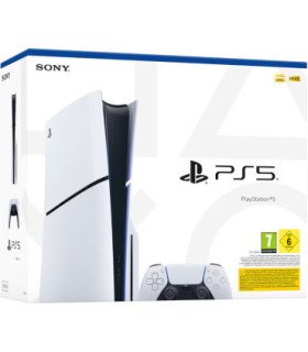CONSOLA WHITE SLIM EDITION + DUALSENSE (1TB)
