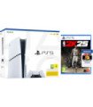 CONSOLA WHITE SLIM EDITION + DUALSENSE (1TB) + NBA 2K25