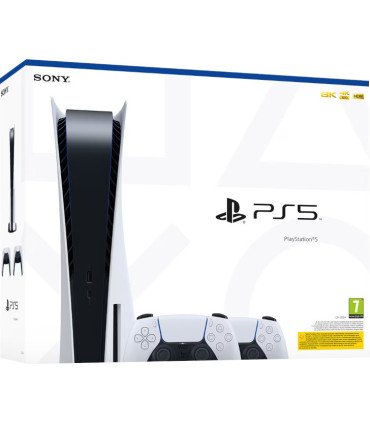 CONSOLA WHITE + 2 DUALSENSE WIRELESS CONTROLLER WHITE (BLANCO)