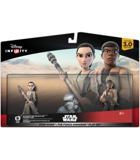 DISNEY INFINITY 3.0 STAR WARS THE FORCE AWAKENS(PLAY SET/REY/FINN)