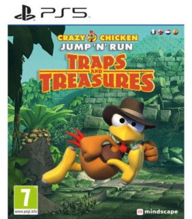 CRAZY CHICKEN JUMP ' N ' RUN: TRAPS AND TREASURES