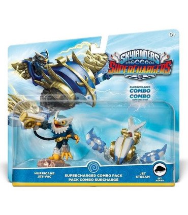 SKYLANDERS SUPERCHARGERS DUAL PACK HURRICANE JET-VAC & JET STREAM