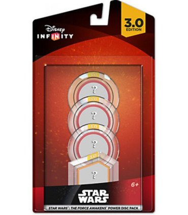 DISNEY INFINITY 3.0 STAR WARS POWER DISC FORCE AWAKENS (PACK DE 4)