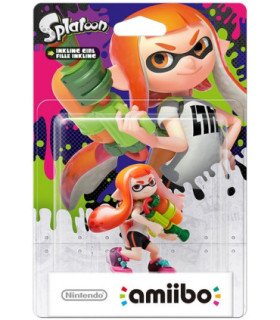 AMiiBO SPLATOON: INKLING GIRL NARANJA
