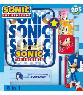 INDECA KIT 8 COMPONENTES SONIC THE HEDGEHOG