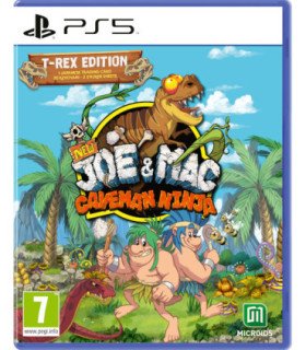 NEW JOE & MAC - CAVEMAN NINJA - T-REX EDITION
