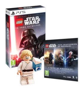 LEGO STAR WARS: LA SAGA SKYWALKER DELUXE EDITION (FIGURA LUKE SKYWALKER+PACK PERSONAJES)