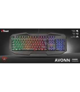 TRUST AVONN GAMING KEYBOARD GXT 830-RW (SPAIN)