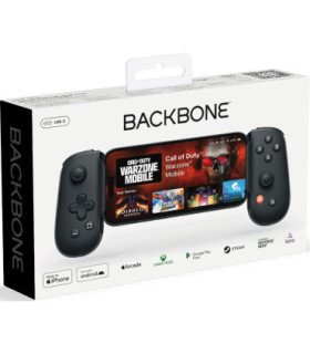 BACKBONE GAMEPAD XBOX PARA IPHONE Y ANDROID CARGADOR CON USB-C (BLACK) (2.ª GENERACION)
