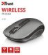 TRUST WIRELESS MOUSE  AERA - GREY (SENSOR OPTICO DE 800 - 1.600 PPP REALES)