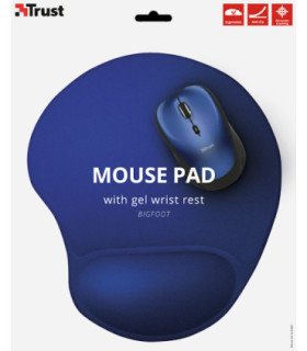 TRUST BIGFOOT MOUSE PAD BLUE (AZUL)
