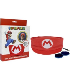 OTL KIDS AUDIO BAND HEADPHONES SUPER MARIO (PS4/XBOX/SWITCH/MOVIL/TABLET)