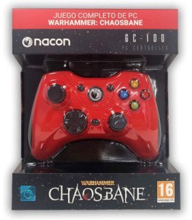 NACON PC CONTROLLER GC-100XF RED (ROJO) +WARHAMMER CHAOSBANE (CIAB)