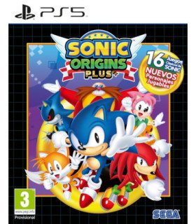 SONIC ORIGINS PLUS (INCLUYE 16 JUEGOS CLASICOS DE SONIC Y NUEVOS PERSONAJES)
