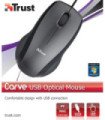 TRUST OPTICAL MOUSE CARVE - BLACK (SENSOR OPTICO DE 1.000 PPP REALES)
