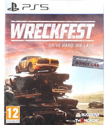 WRECKFEST DRIVE HARD. DIE LAST (INCLUYE BONUS CAR)