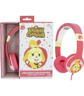 OTL WIRED HEADPHONES ANIMAL CROSSING: ISABELLE (PS4/XBOX/SWITCH/MOVIL/TABLET)