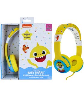 OTL WIRED HEADPHONES BABY SHARK HOLIDAY WITH OLI (PS4/XBOX/SWITCH/MOVIL/TABLET)