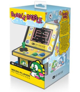 CONSOLA MICRO PLAYER RETRO ARCADE BUBBLE BOBBLE