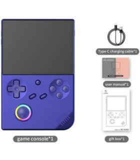 ANBERNIC CONSOLA RG40XXV INDIGO BLUE (AZUL INDIGO) (INCLUYE MICRO SD 32GB)
