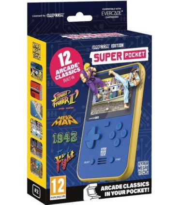 EVERCADE CAPCOM SUPER POCKET (12 GAMES)