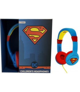 OTL WIRED HEADPHONES SUPERMAN (PS4/XBOX/SWITCH/MOVIL/TABLET) (3-7 AÑOS)