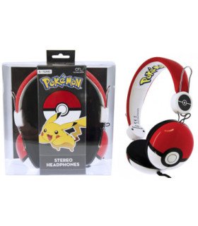 OTL STEREO HEADPHONE POKEMON POKEBALL (SWITCH/MOVIL/TABLET)