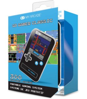 MY ARCADE GO GAMER CLASSIC NEGRA/AZUL (300 GAMES)