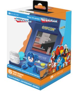 MY ARCADE PICO PLAYER MEGAMAN (6 GAMES)