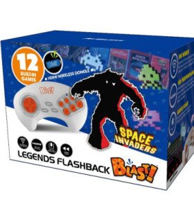 CONSOLA RETRO LEGEND FLASHBACK BLAST SPACE INVADERS (12 JUEGOS)