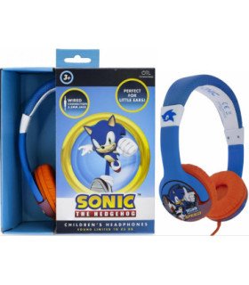 OTL WIRED HEADPHONES SONIC THE HEDGEHOG SPEED (PS4/XBOX/SWITCH/MOVIL/TABLET)