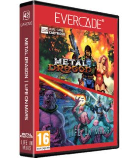 EVERCADE METAL DRAGON + LIFE ON MARS
