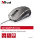 TRUST COMPACT MOUSE IVERO - BLACK/GREY (SENSOR OPTICO DE 1.000 PPP REALES)