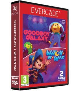 EVERCADE GOODBOY GALAXY & WITCH N WIZ