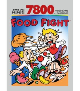 ATARI 7800 FOOD FIGHT