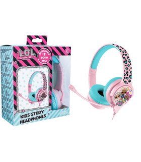 OTL HEADPHONES L.O.L. SURPRISE! LETS DANCE! PINK (PS4/XBOX/SWITCH/MOVIL/TABLET)