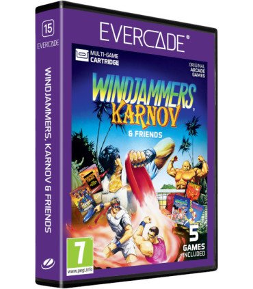 EVERCADE WINDJAMMERS, KARNOV & FRIENDS