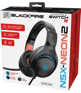 BLACKFIRE WIRED HEADSET NSX-NEON2