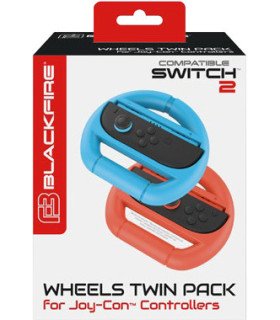 BLACKFIRE WHEELS TWIN PACK FOR JOY-CON CONTROLLERS