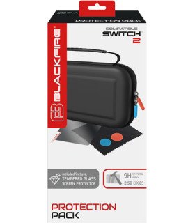 BLACKFIRE PROTECTION PACK 5 IN 1(BOLSA/CRISTAL TEMPLADO/GAMUZA/2 THUMB)