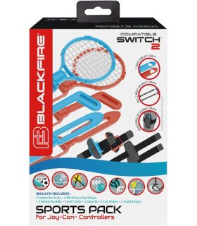 BLACKFIRE SPORTS PACK FOR JOY-CON CONTROLLERS (14 IN 1)