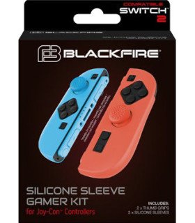 BLACKFIRE SILICONE SLEEVE GAMER KIT (2 FUNSAS DE SILICONA Y 2 THUMB)