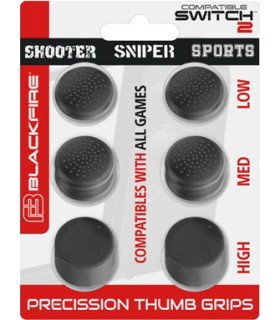 BLACKFIRE PRECISSION THUMB GRIPS KIT 6 IN 1