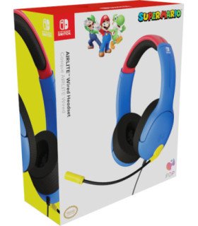 PDP AIRLITE WIRED HEADSET SUPER MARIO (SWITCH/LITE/OLED)
