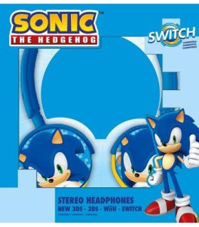 INDECA AURICULARES SONIC THE HEDGEHOG (NEW 3DS/2DS/WiiU)