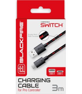 BLACKFIRE CHARGING CABLE PARA MANDO PRO CONTROLLER (OLED)